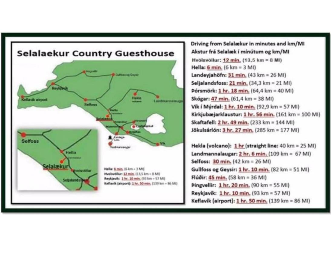 Selalaekur Country Guesthouse Хелла Экстерьер фото